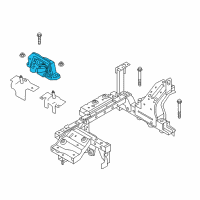 OEM 2016 Ford Focus Motor Mount Diagram - CM5Z-6038-A