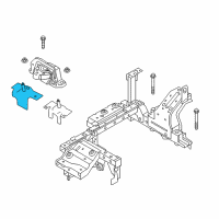 OEM 2016 Ford Focus Front Mount Bracket Diagram - CV6Z-6031-A