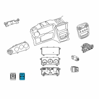 OEM Chrysler PT Cruiser Switch-Power Window Diagram - 1DX311DVAA