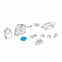 OEM 2016 Scion iM Front Sensor Diagram - 89173-19465