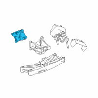 OEM Dodge Challenger Bracket-Engine Mount Diagram - 5180488AA