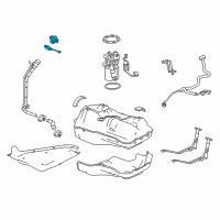 OEM 2015 Chevrolet Spark Fuel Cap Diagram - 95292260