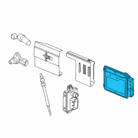 OEM 2014 Chevrolet Cruze ECM Diagram - 12646983