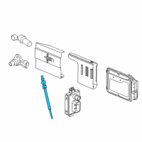 OEM Chevrolet Cruze Glow Plug Asm Diagram - 12656288