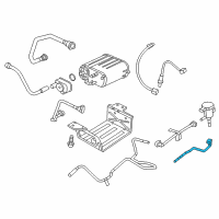 OEM Jeep Tube-Fuel Vapor Diagram - 68143715AB