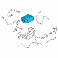 OEM Jeep Wrangler CANISTER-Vapor Diagram - 5147127AF