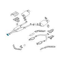 OEM 2015 Nissan Murano Gasket-Exhaust Diagram - 20692-8H30A