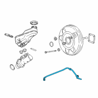 OEM 2017 Chevrolet Malibu Vacuum Hose Diagram - 84439941