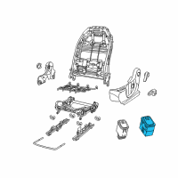 OEM 2015 Jeep Renegade Switch-LUMBAR Control Diagram - 68122564AA