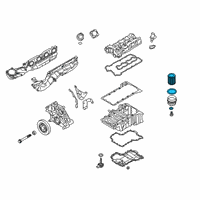 OEM 2022 BMW M8 SET OIL-FILTER ELEMENT Diagram - 11-42-5-A33-C43