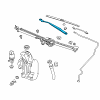 OEM 2015 Buick Verano Wiper Arm Diagram - 13289888