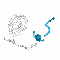 OEM 2022 Hyundai Ioniq Ewp Assembly Diagram - 25100-03HZ0