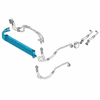 OEM 2016 BMW M2 Heat Exchanger Diagram - 17-21-2-409-076