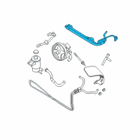 OEM 2006 Ford Mustang Pressure Hose Diagram - 6R3Z-3A719-B