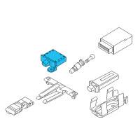 OEM 2008 BMW X6 Trigger Transmitter Rdc Diagram - 36-23-6-771-042