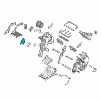 OEM Kia Soul EV Temperature Actuator Diagram - 97159E4000