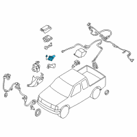 OEM 2004 Nissan Frontier Anti Skid Actuator Assembly Diagram - 47660-1Z605