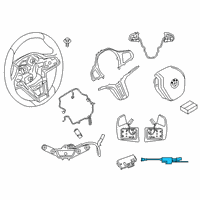 OEM 2021 BMW Z4 Steering Wheel Electronics Control Unit Diagram - 61-31-7-857-776