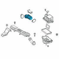 OEM 2019 Lexus UX200 Hose, Air Cleaner Diagram - 17881-24050