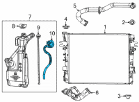 OEM 2022 Jeep Wagoneer COOLANT Diagram - 68550777AA