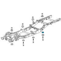 OEM 2016 GMC Sierra 2500 HD Lower Insulator Diagram - 25949482