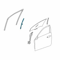 OEM 2011 Acura TSX Sash, Right Front Door (Lower) (Front ) Diagram - 72230-TL0-003