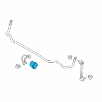 OEM 2016 BMW 340i Stabilizer Rubber Mounting Diagram - 33-35-6-792-197