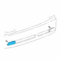 OEM 2004 Lexus IS300 Reflector Assy, Reflex, LH Diagram - 81920-53010