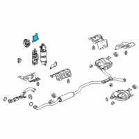 OEM 2018 Honda Civic Gasket Comp B, T/C Diagram - 18234-RPY-G02