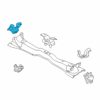 OEM 2005 Lincoln Aviator Motor Mount Bracket Diagram - 4L2Z-6031-CA