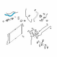 OEM 2013 Nissan NV1500 Hose-Radiator, Lower Diagram - 21503-1PE0A