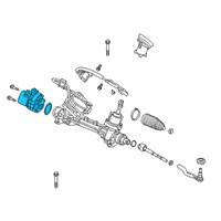 OEM Acura RDX MOTOR Diagram - 53660-TJB-A31