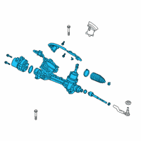 OEM 2019 Acura RDX G/Box Assembly, Eps Diagram - 53623-TJB-A20