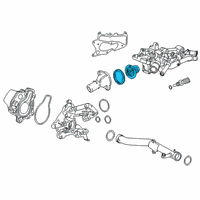 OEM 2019 Honda Accord Thermostat Assembly Diagram - 06193-6C1-305