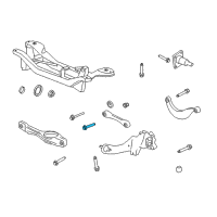 OEM Ford Focus Shock Assembly Bolt Diagram - -W500744-S439