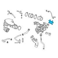 OEM Honda Gasket A, Turbocharger Diagram - 18233-6B2-A01