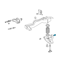 OEM Chevrolet Monte Carlo Bushing, Front Lower Control Arm Diagram - 15980178