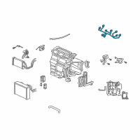 OEM Honda Civic Sub-Wire Harness, Air Conditioner Diagram - 80650-S6D-G40