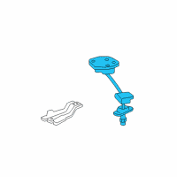 OEM Acura Hoist, Spare Tire Diagram - 74711-STX-A01