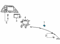 OEM Honda Civic *39680-TZA-J11ZZ Diagram - 39680-TZA-J11YA