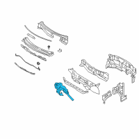 OEM 2012 Nissan Rogue INSULATOR-Dash Lower, Front Diagram - 67810-3UF0B