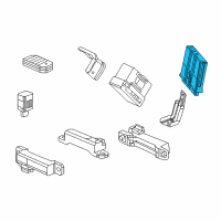 OEM 2017 Honda Odyssey Control Unit Diagram - 38329-TK8-A01