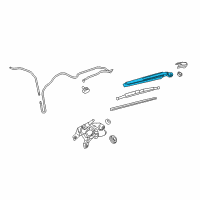 OEM 2014 Chevrolet Equinox Rear Arm Diagram - 84059856