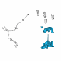 OEM Lincoln Shifter Diagram - BL7Z-7210-AA