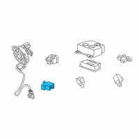 OEM Chevrolet Tahoe Front Sensor Diagram - 13519421