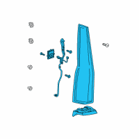 OEM 2019 Cadillac Escalade Combo Lamp Assembly Diagram - 84211920