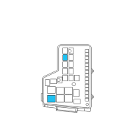 OEM 2010 Dodge Ram 2500 Relay Diagram - 4692076AC