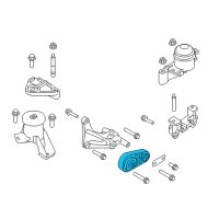 OEM Ford Fusion Torque Strut Diagram - 9E5Z-6068-A