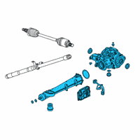 OEM 2018 Buick Envision Differential Assembly Diagram - 84751373