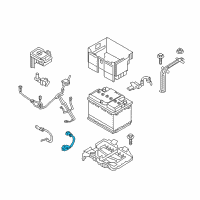 OEM Hyundai Wiring Assembly-Transmission Ground Diagram - 91865-F3030